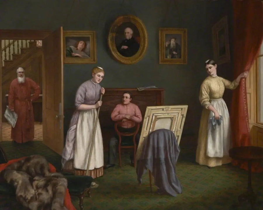 Artiste dans son atelier - Fitz Henry Lane