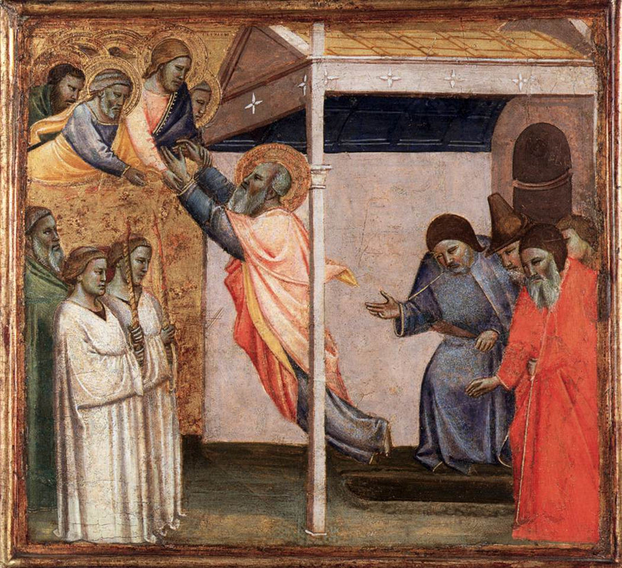 Ascension de Saint Jean - Taddeo Gaddi