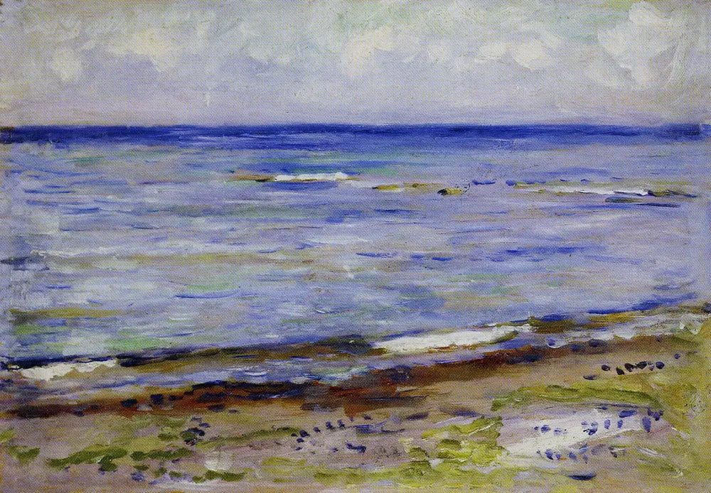 Reproduction du tableau « Åsgårdstrand - Edvard Munch » par Alpha Reproduction en peinture à l’huile