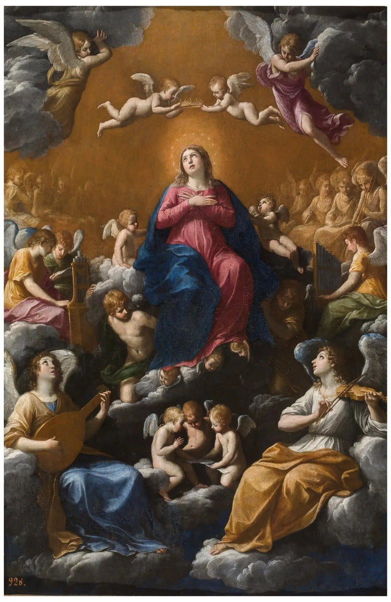 Asunción y Coronación de la Virgen - Guido Reni