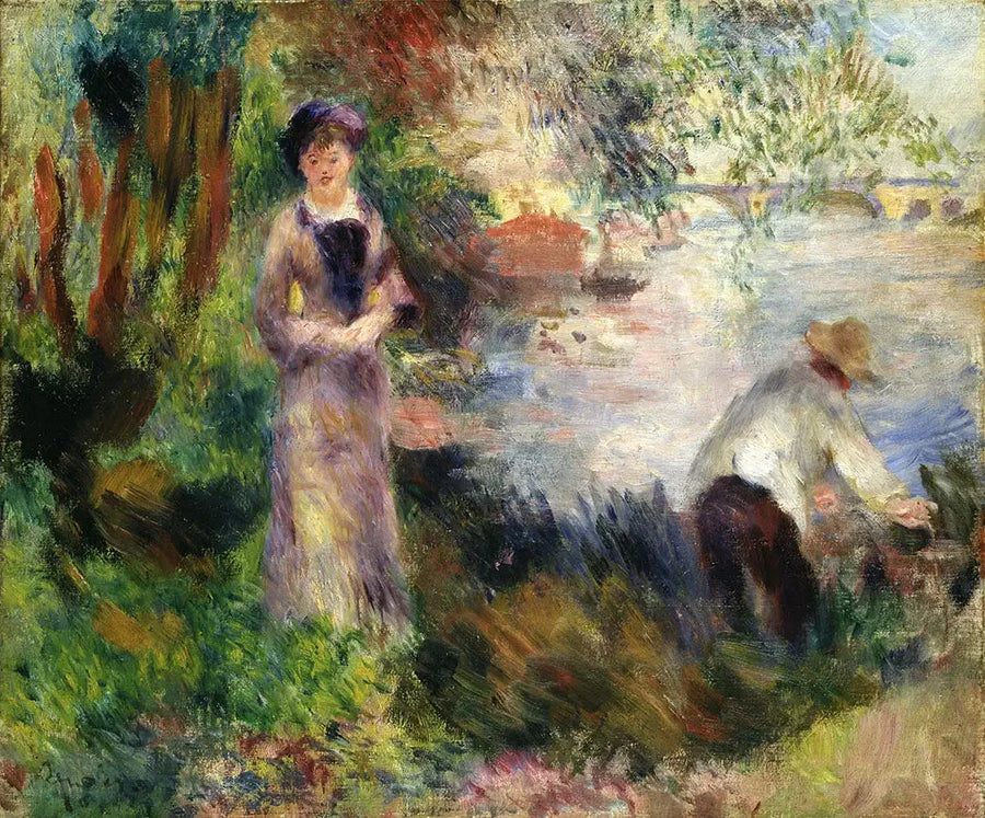 Au bord de la Seine à Argenteuil - Pierre-Auguste Renoir