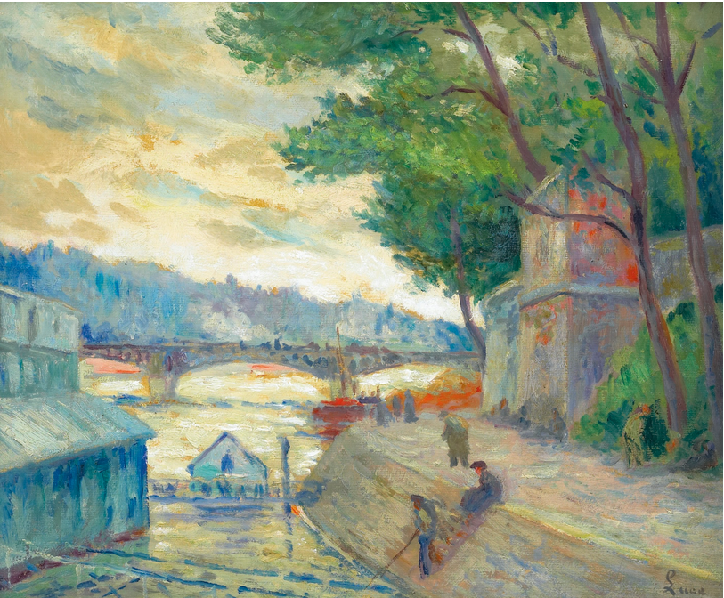 Au bord de la Seine - Maximilien Luce