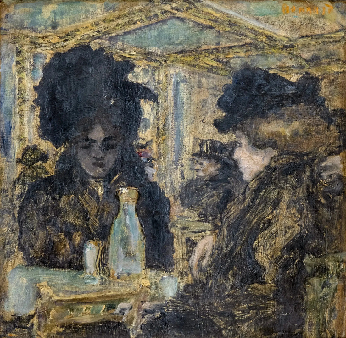 Au café - Pierre Bonnard