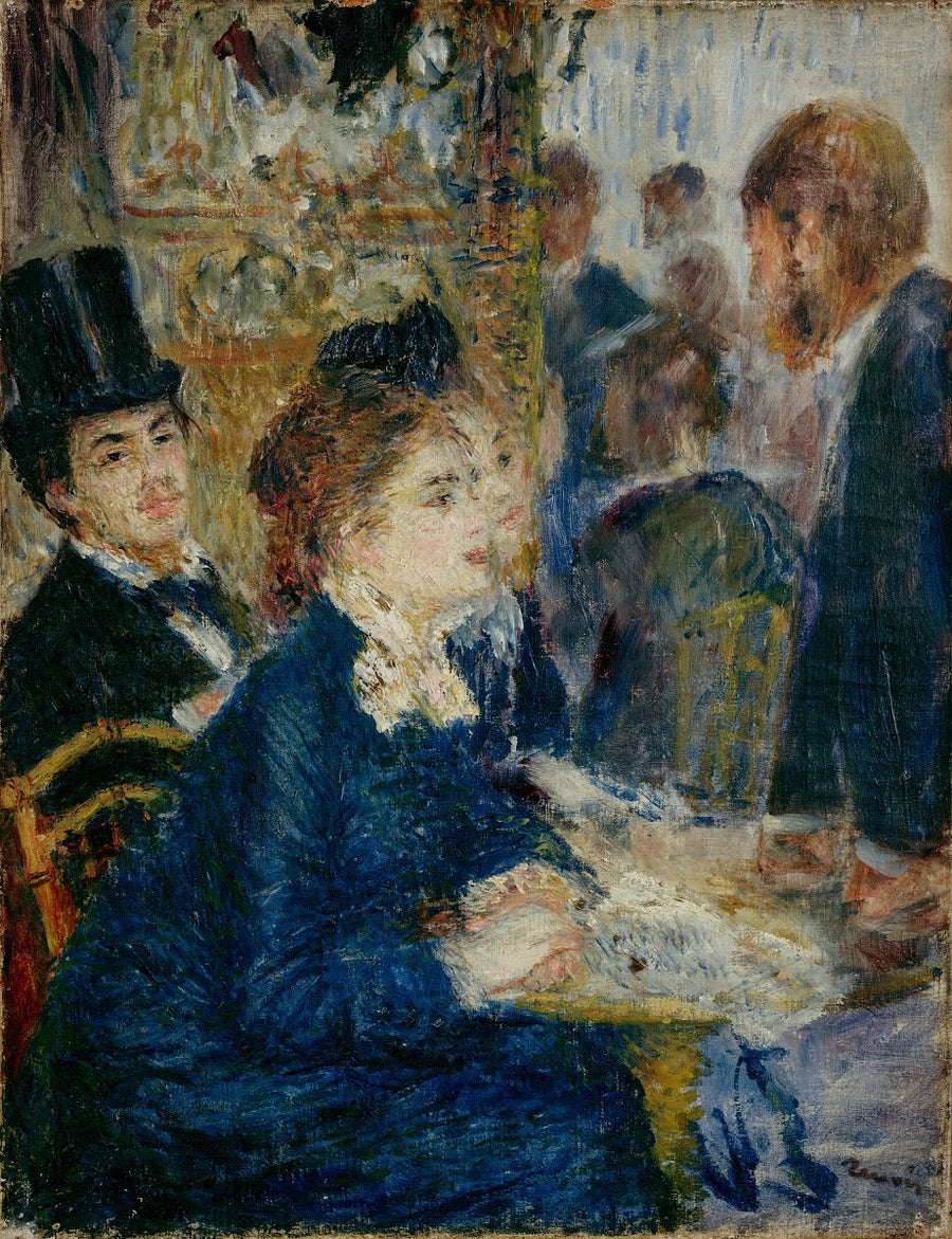 Au café, vers 1877 – Pierre-Auguste Renoir