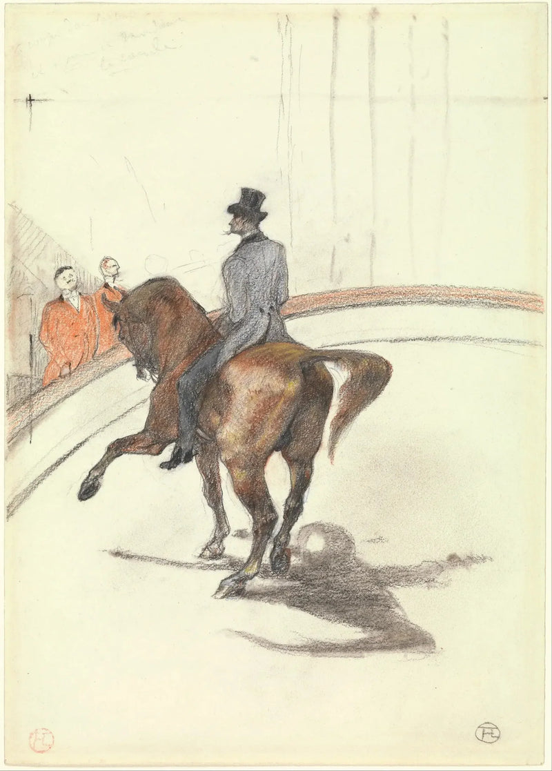 Au Cirque : Le Pas espagnol - Henri de Toulouse-Lautrec