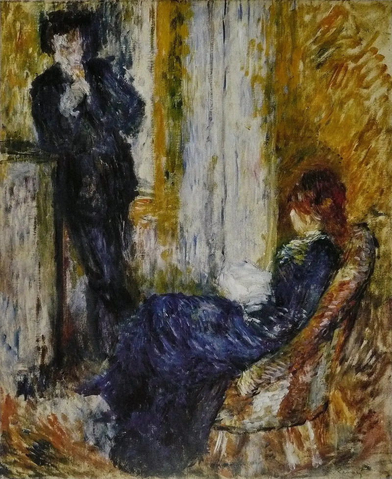 Au coin de la cheminée - Pierre-Auguste Renoir