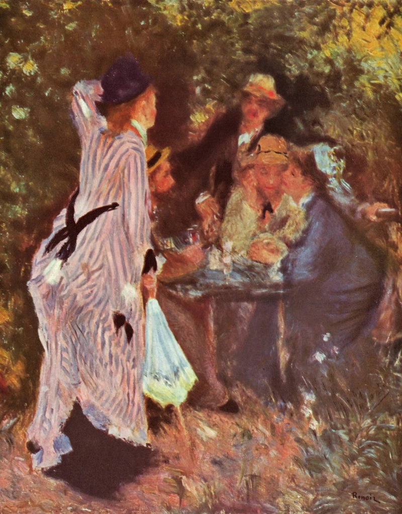 Au jardin - Pierre-Auguste Renoir
