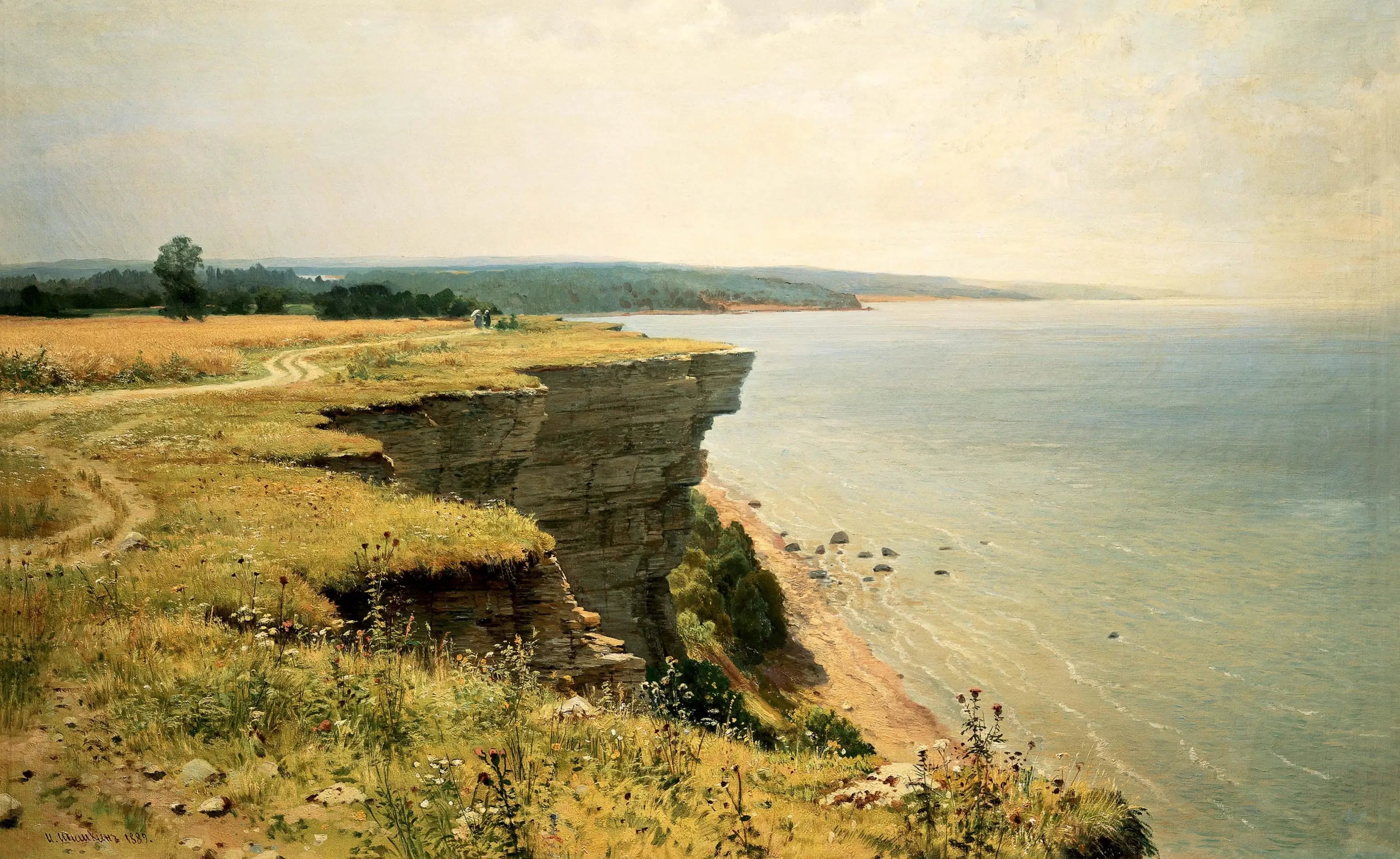 Au large du golfe de Finlande (Udrias près de Narva) - Ivan Chichkine - Alpha Reproduction