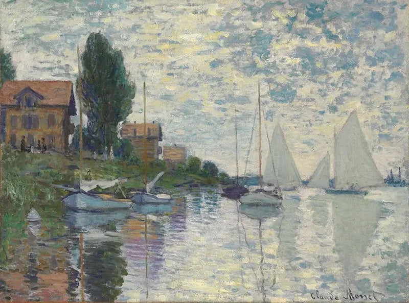 Au Petit-Gennevilliers W337 – Claude Monet