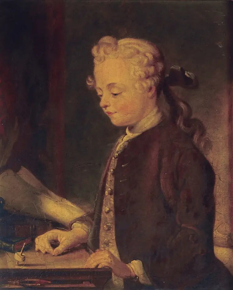 Auguste-Gabriel Godefroy (L’enfant au toton) - Jean Siméon Chardin - Alpha Reproduction