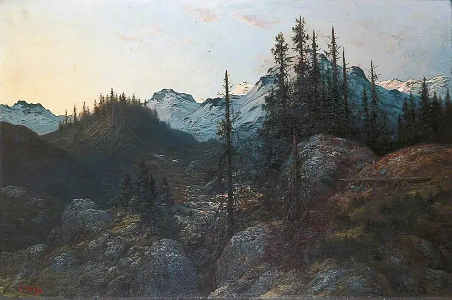 Aurore. Souvenir des Alpes - Gustave Doré