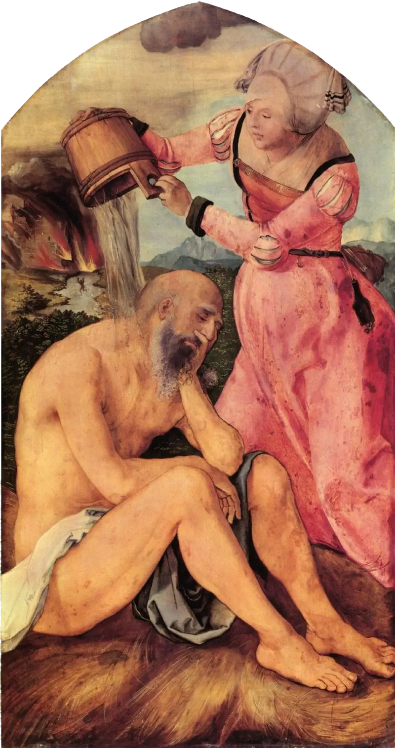 Autel de Jabach : Travail sur le fumier - Albrecht Dürer