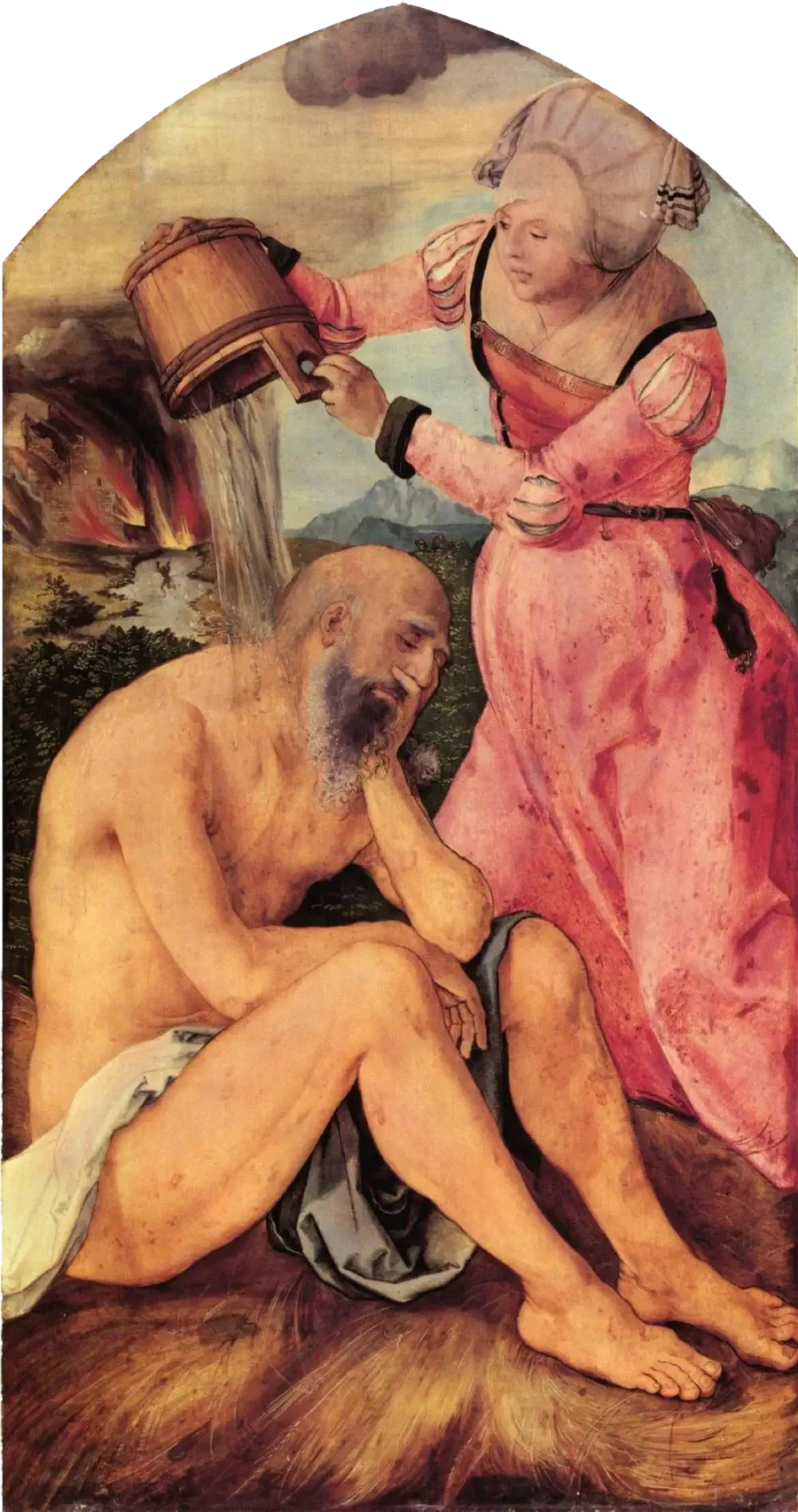 Autel de Jabach : Travail sur le fumier - Albrecht Dürer