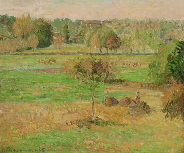 Automne à Éragny - Camille Pissarro