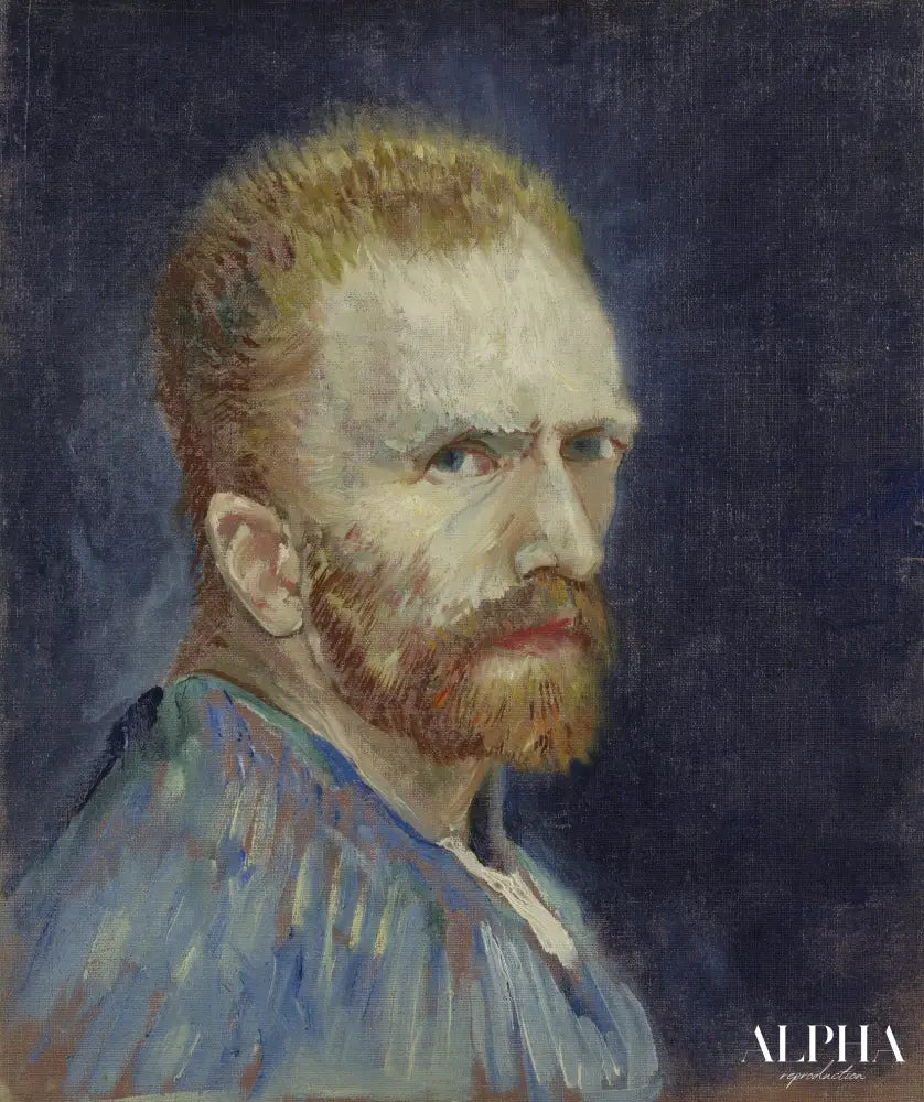 Autoportrait,1887 de Van Gogh - Reproductions de tableaux et peintures haut de gamme