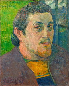 Autoportrait à l'ami Carrière - Paul Gauguin