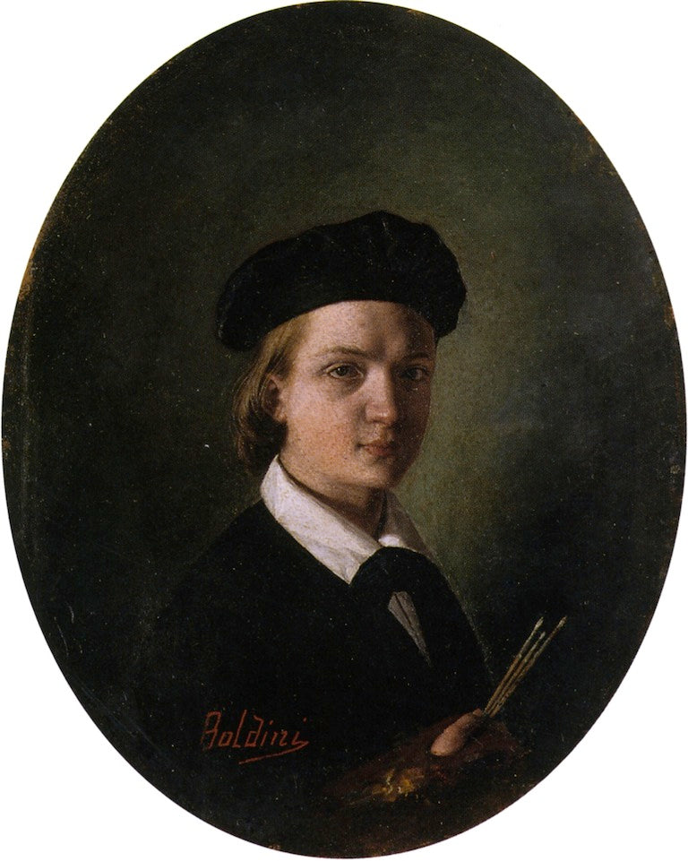 Autoportrait à quatorze ans - Giovanni Boldini