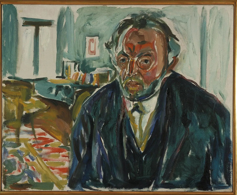 Autoportrait après la grippe espagnole - Edvard Munch