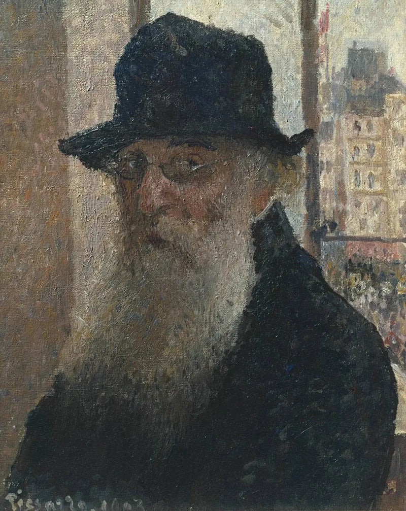 Autoportrait au chapeau - Camille Pissarro