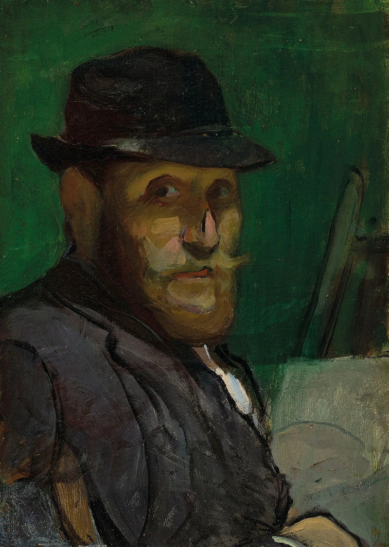 Autoportrait au chevalet - Louis Anquetin