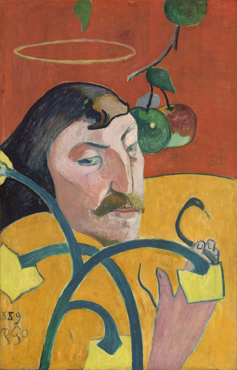 Autoportrait au Nimbe - Paul Gauguin