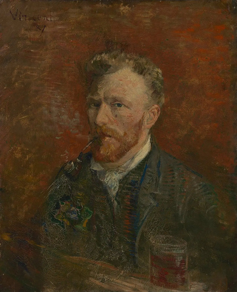 Autoportrait au verre - Vincent van Gogh