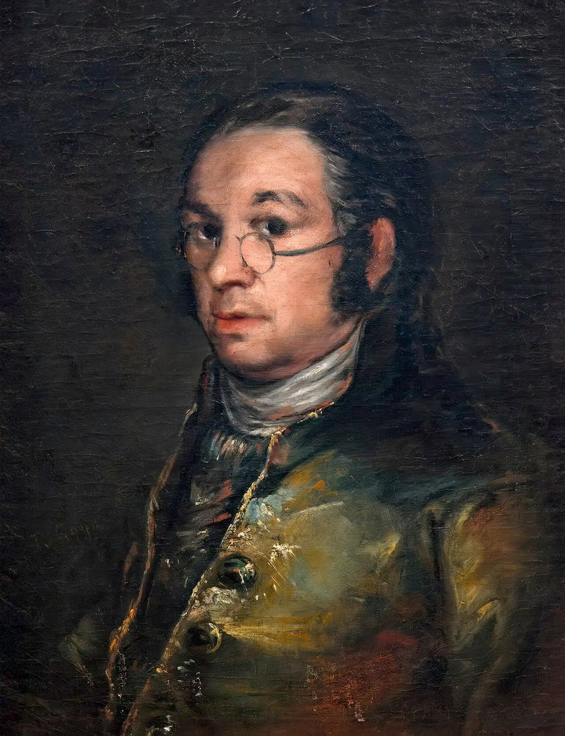 Autoportrait aux lunettes - Francisco de Goya