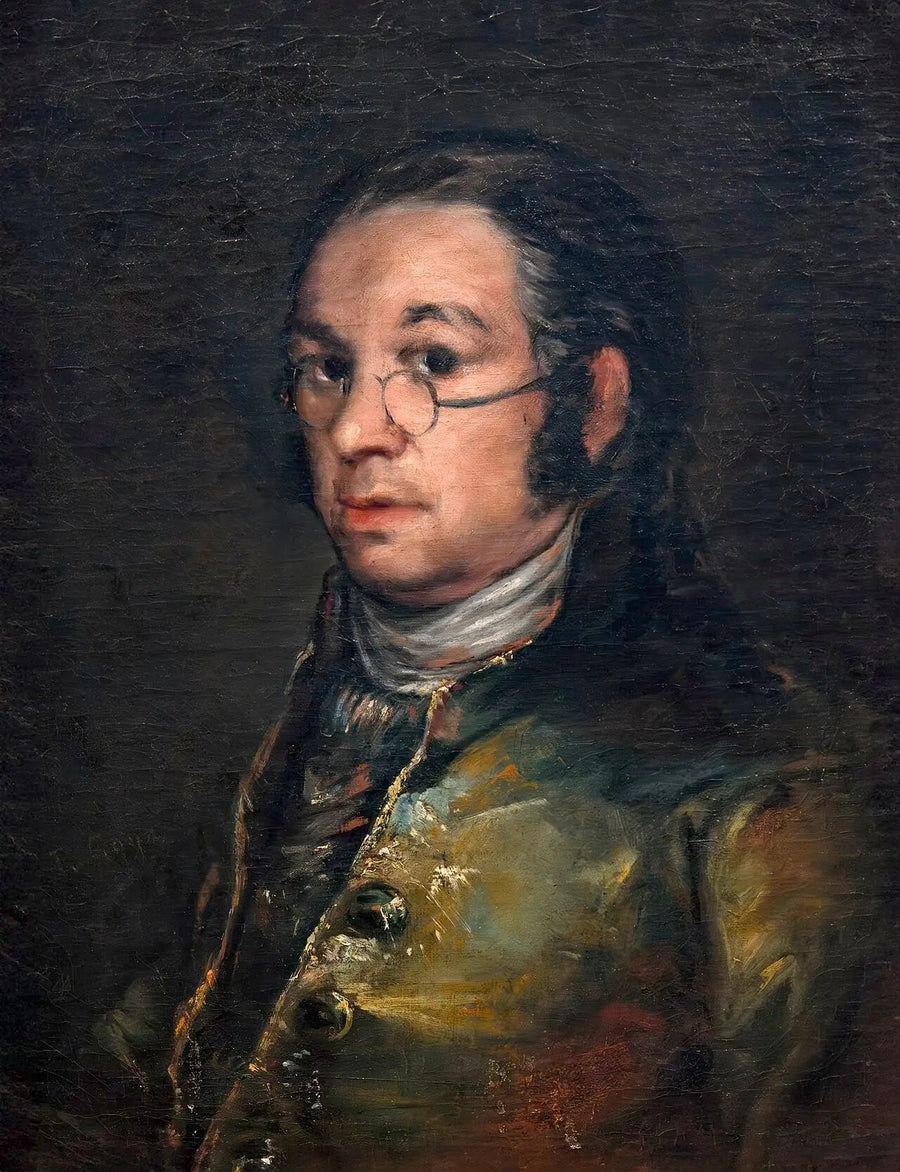 Autoportrait aux lunettes - Francisco de Goya