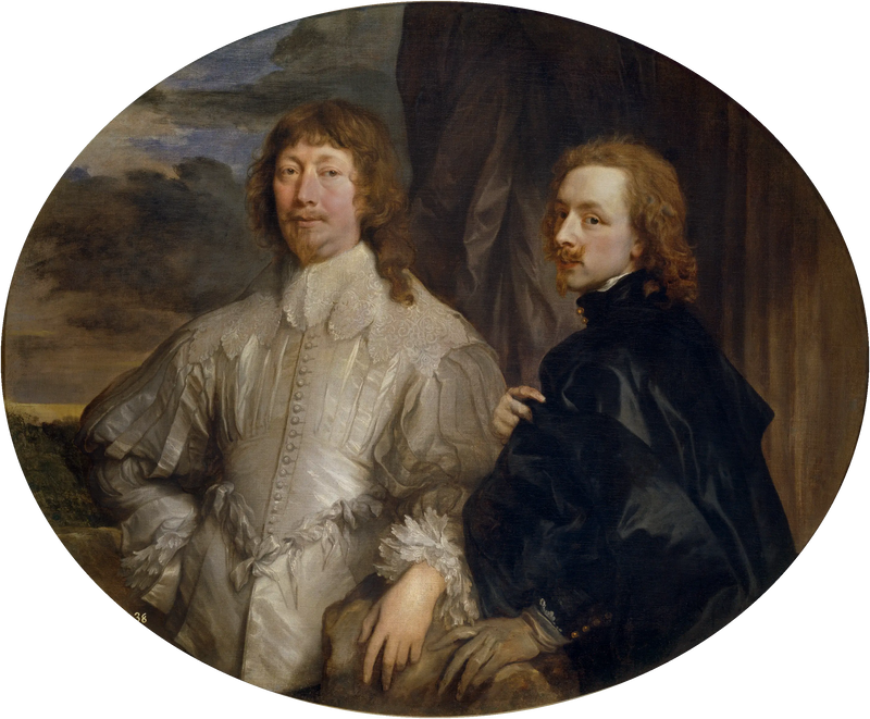 Autoportrait avec Endymion Porter - Antoine van Dyck