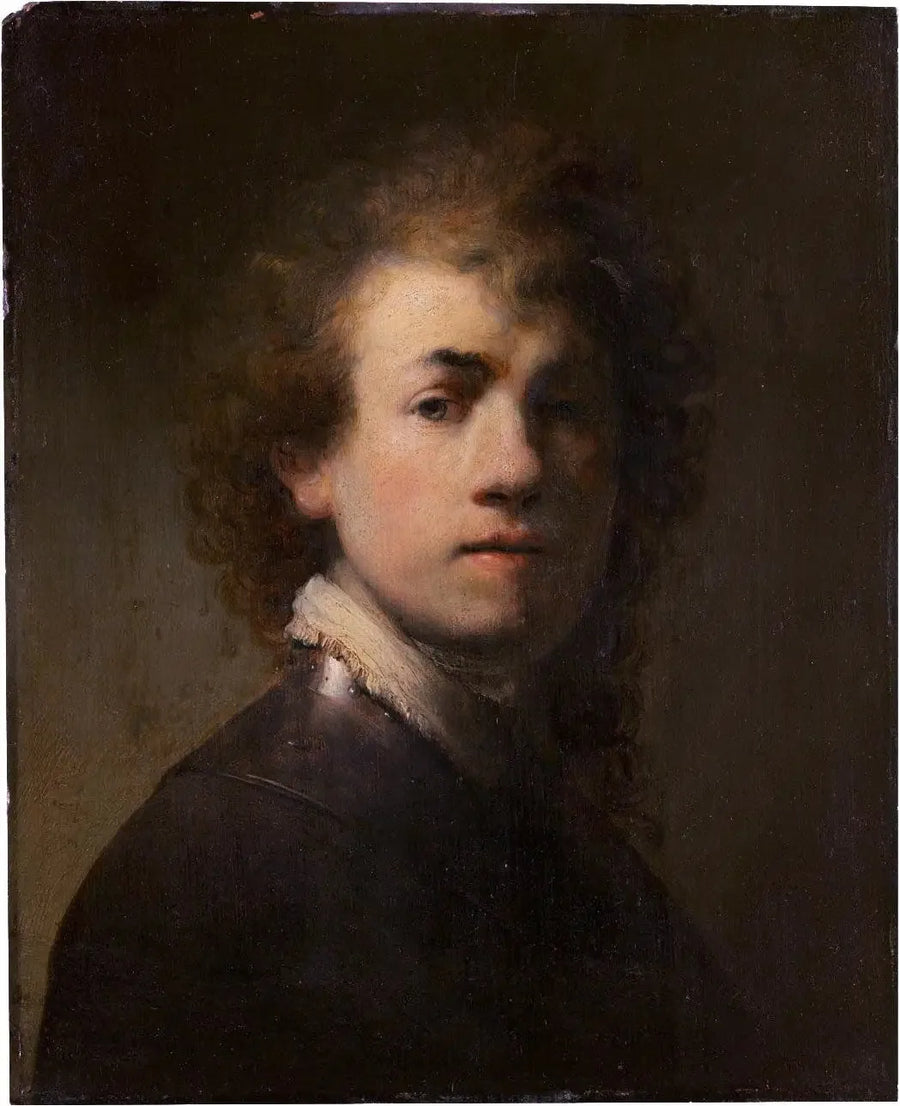 Autoportrait avec un gorgerin - Rembrandt