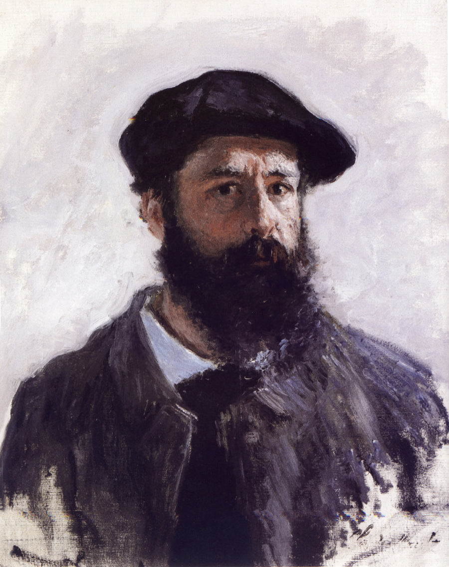 Autoportrait coiffé d’un béret W1078 – Claude Monet
