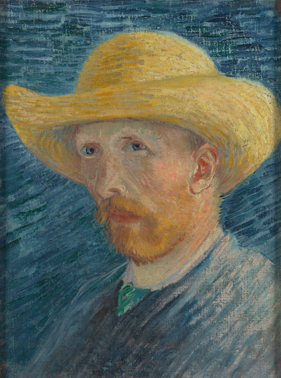 Autoportrait au chapeau de paille, F61v – Van Gogh
