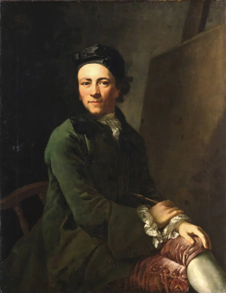 Autoportrait de jeunesse - Anton Graff