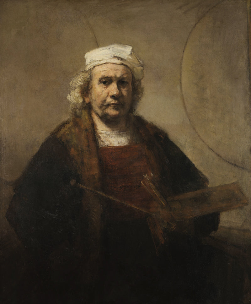 Autoportrait aux deux cercles – Rembrandt