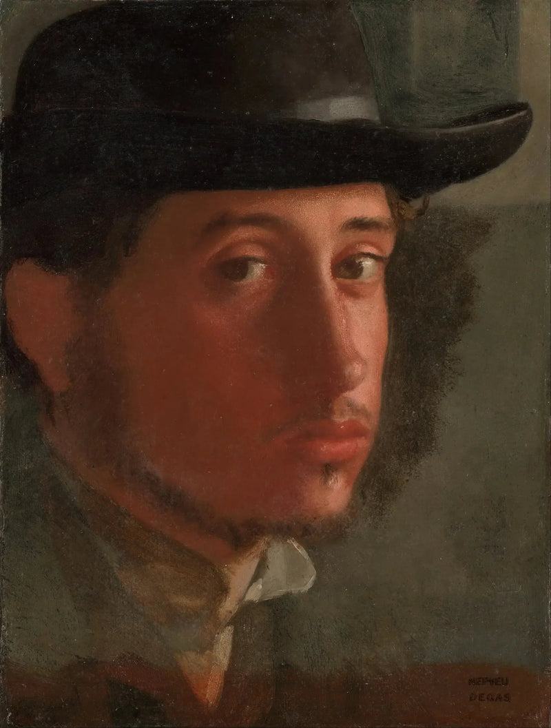 Autoportrait - Edgar Degas