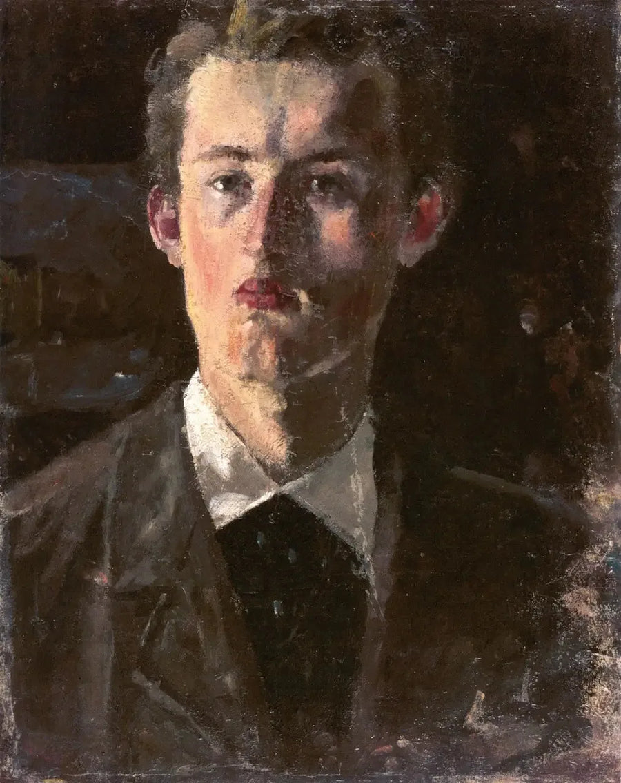 Autoportrait - Edvard Munch