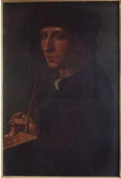 Autoportrait - Jacob Cornelisz van Oostsanen