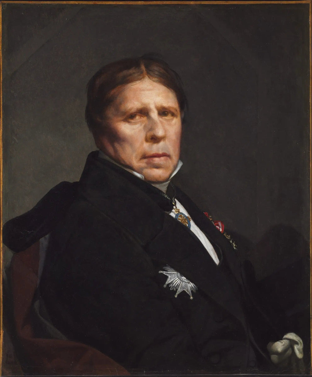 Autoportrait - Jean-Auguste-Dominique Ingres - Alpha Reproduction
