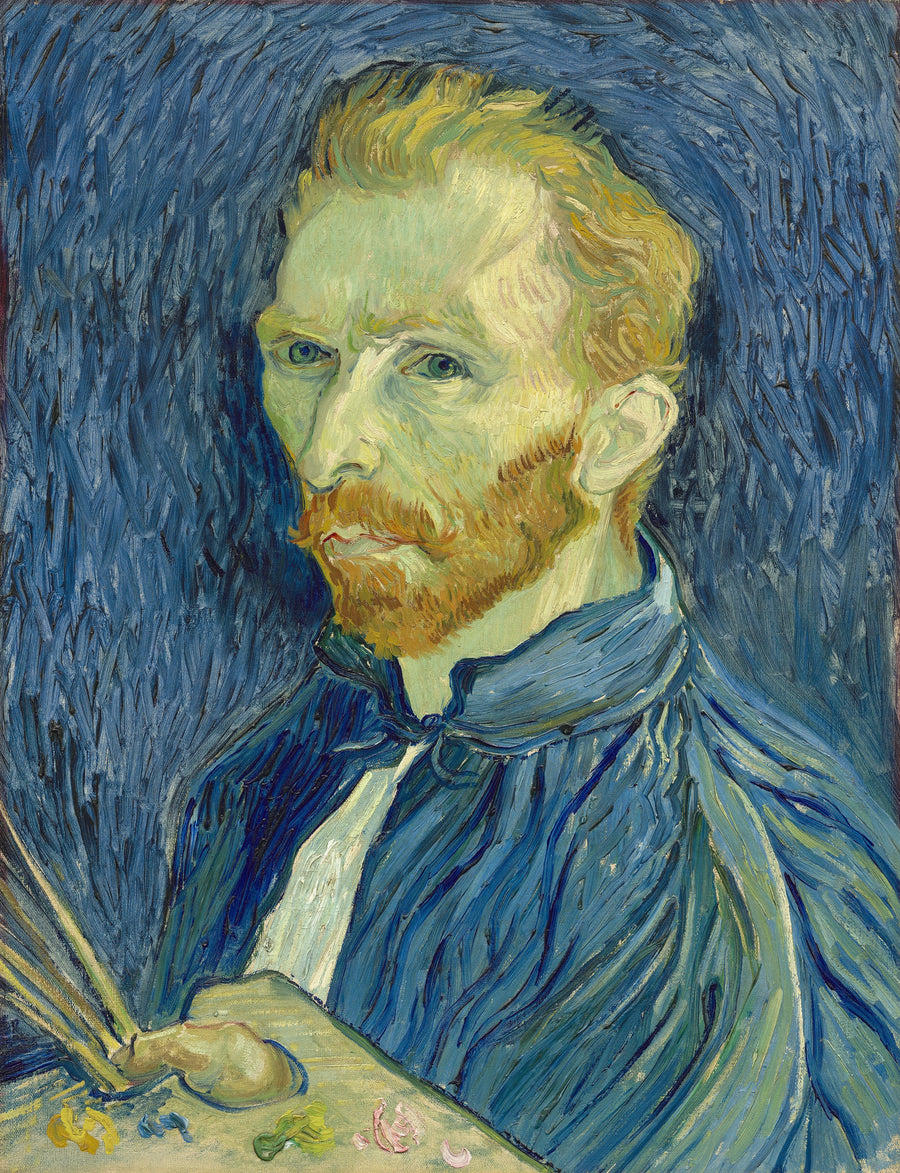 Autoportrait à la palette, F626 – Vincent van Gogh