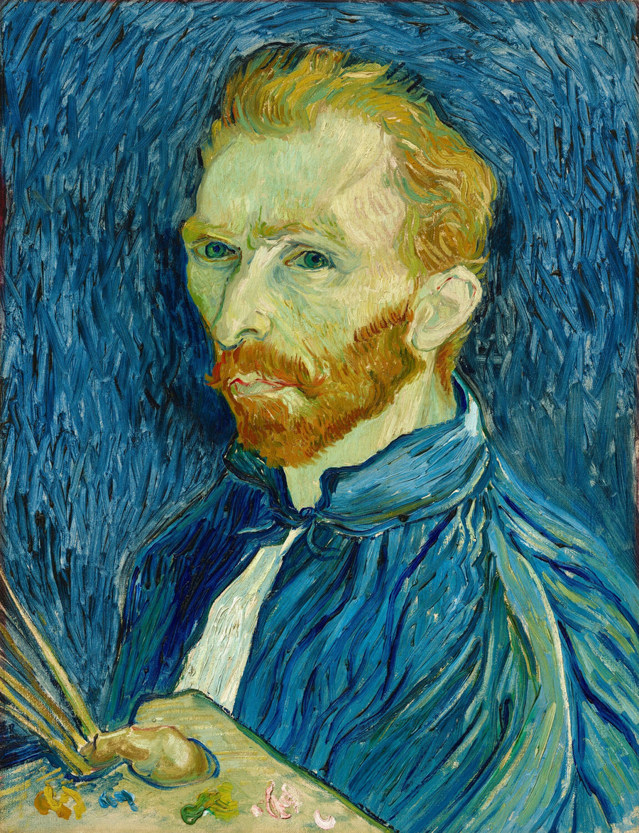 Autoportrait à la palette, F626 – Van Gogh