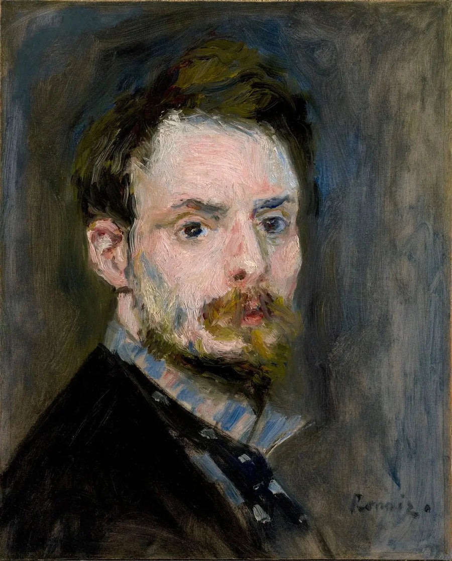 Autoportrait, vers 1875 – Pierre-Auguste Renoir