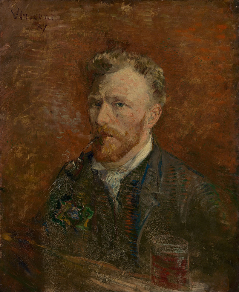 Autoportrait au verre, F263a – Vincent van Gogh