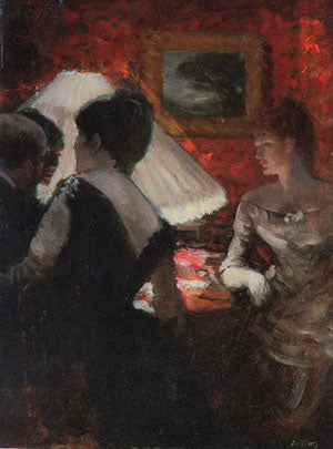 Autour de l'abat-jour - Giuseppe De Nittis