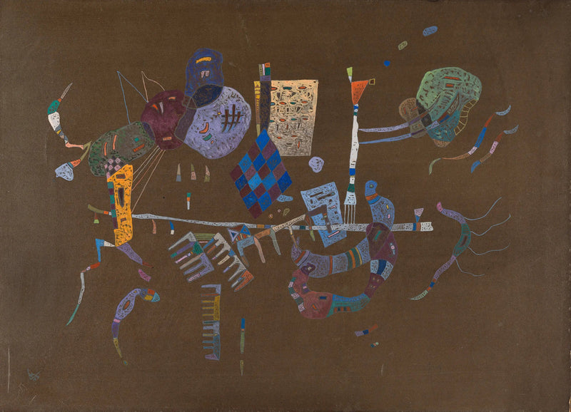 Autour de la ligne - Vassily Kandinsky