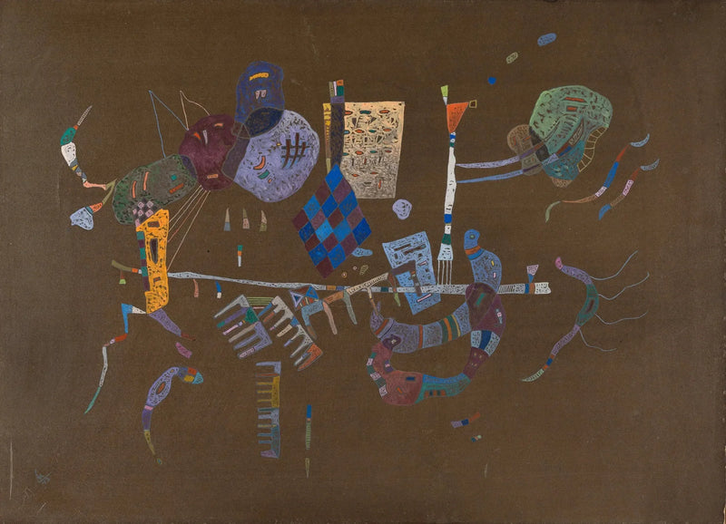 Autour de la ligne - Vassily Kandinsky