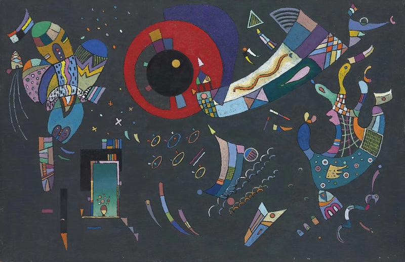 Autour du cercle - Vassily Kandinsky