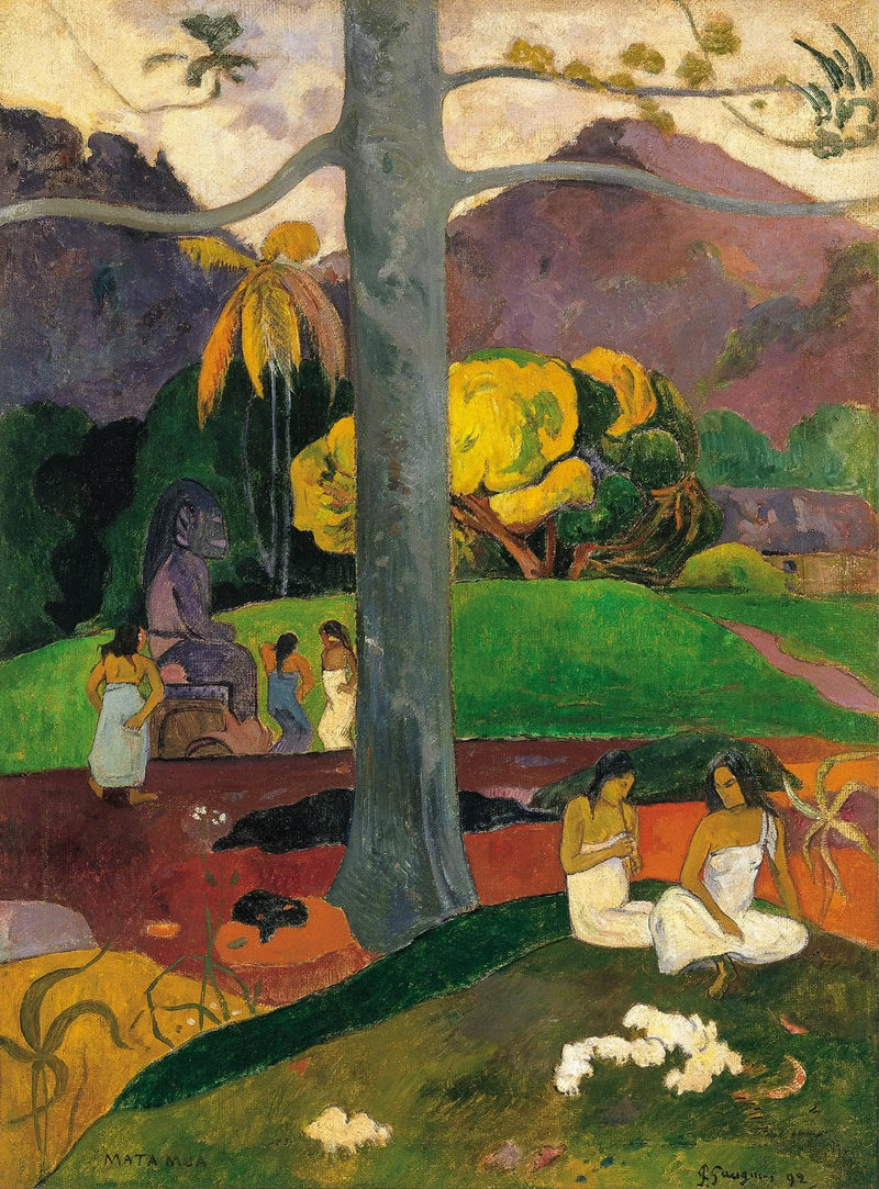 Autrefois - Paul Gauguin