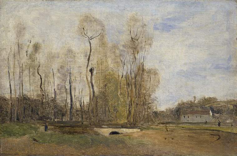 Auvers-sur-Oise : La jument à Daubigny - Jean-Baptiste Camille Corot