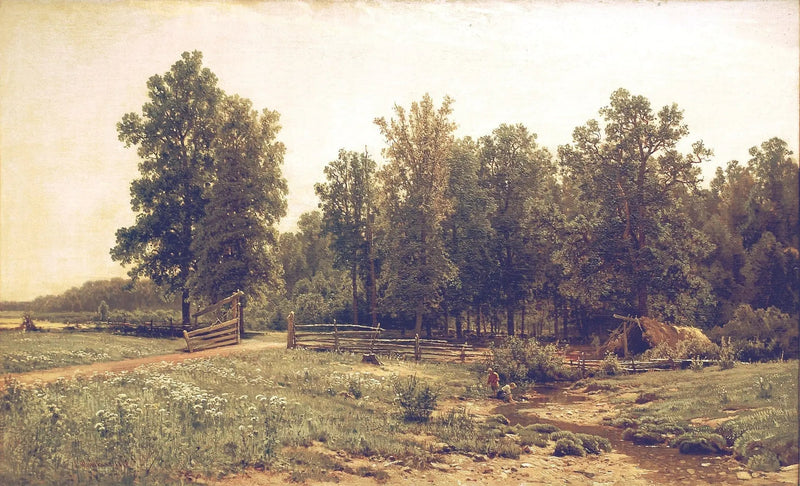Aux abords de la forêt de chênes - Ivan Chichkine