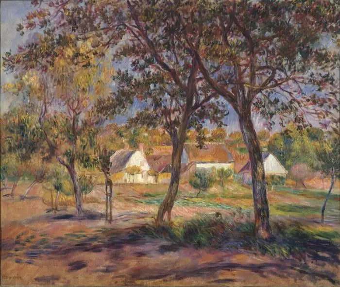 Aux alentours de Pont-Aven - Pierre-Auguste Renoir